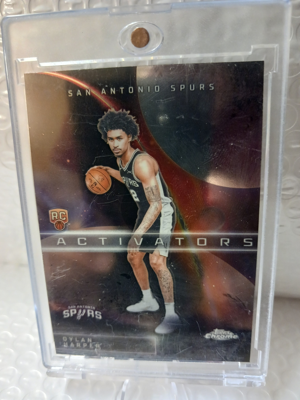 2025 Topps Chrome Dylan Harper RC Activators Refractor